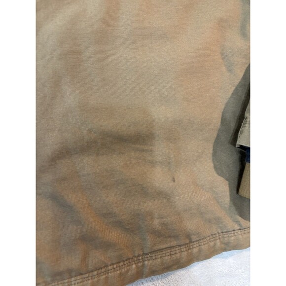Under Armour Jacket Mens Rare XL Storm Heavy Brown/Tan Water Resistant Work Hunt - Picture 14 of 16